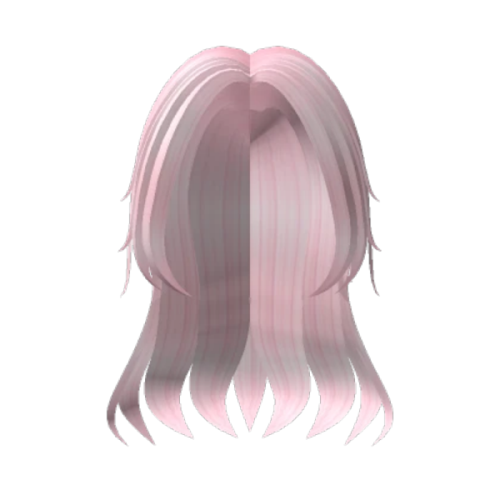 Cute Pink Hair Roblox decal