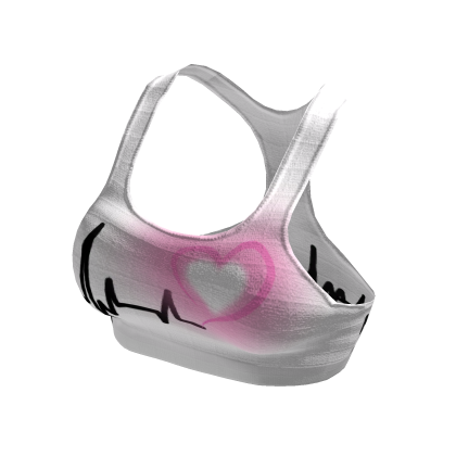 💥Neon Heart💥 White Yoga Pilates Top💥