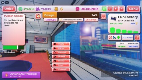 Console Tycoon 🎮