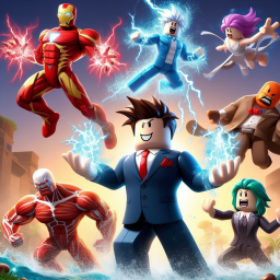 [NEW!] Elemantal Power Tycoon!
