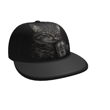 Grunge Cat Hat
