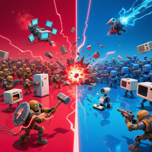 Heros War official Roblox game thumbnail