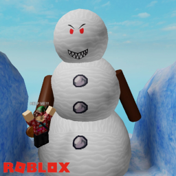 Escape the evil Snowman!