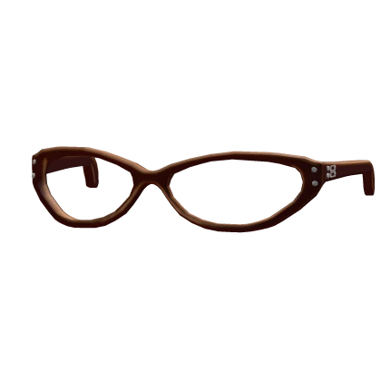 Brown nerd glasses outlet