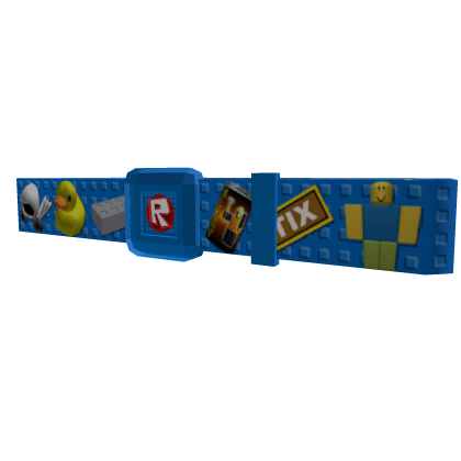 Classic Roblox Studs Blue Belt [R6]