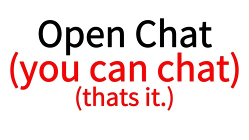 Open Chat