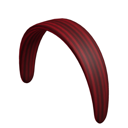 Red Y2K Cute Coquette Stripe Headband 