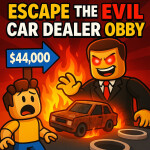 ESCAPE THE CAR DEALERSHIP OBBY! 🫣🚘