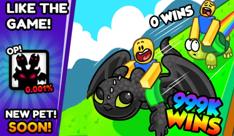 More About Pet Race, Image source: Roblox.com