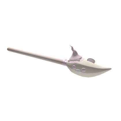 Rideable pink flying bear witches broom!