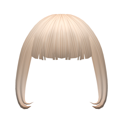 Charming Loose Full Anime Bangs in Blonde Roblox item