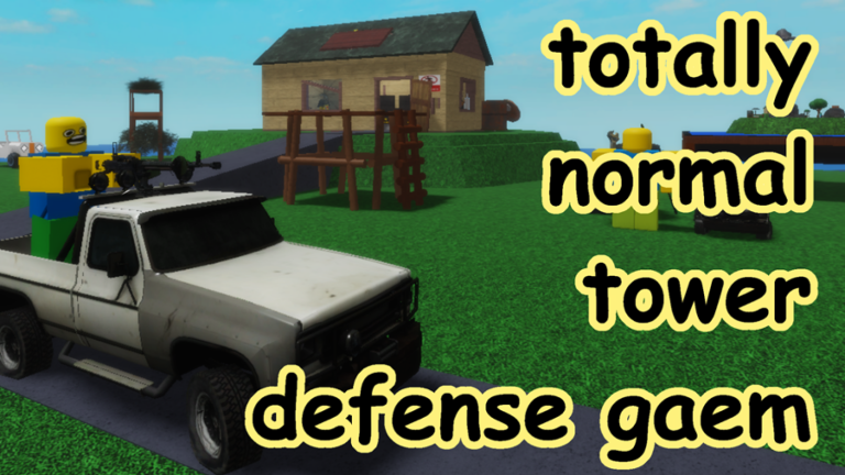 (Test server) totally normal tower defense gaem