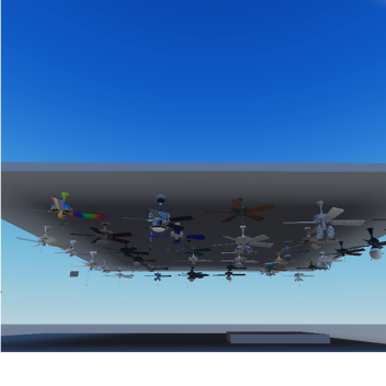 Hunter original Ceiling fan display 