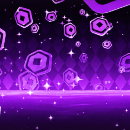 Purple Robux Money Background