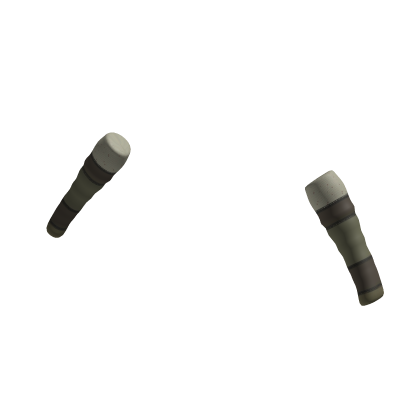 fairycore mori kei igari brown & green arm warmers thumbnail