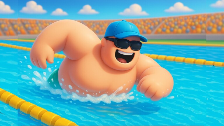 Race Swimmer Simulator — official Roblox game image