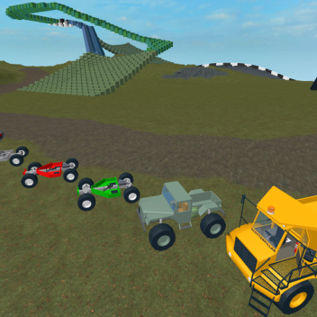 Tracked vehicle, suspension and racing tests.