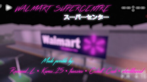 Walmart Supercentre: Vaporwave