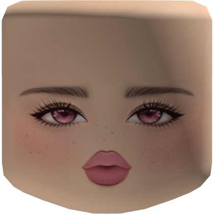 Popular Girl Makeup Pink Eyes Roblox item