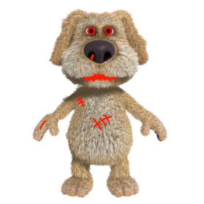 horror ben Roblox decal