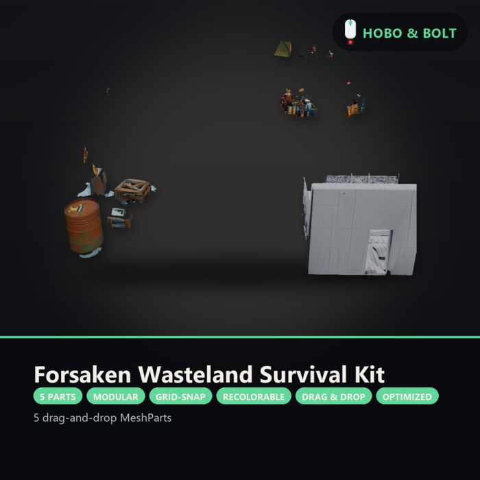 Forsaken Wasteland Survival Kit preview 5