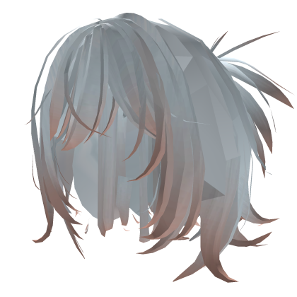 Messy Y2K Twintails (White / Caramel)