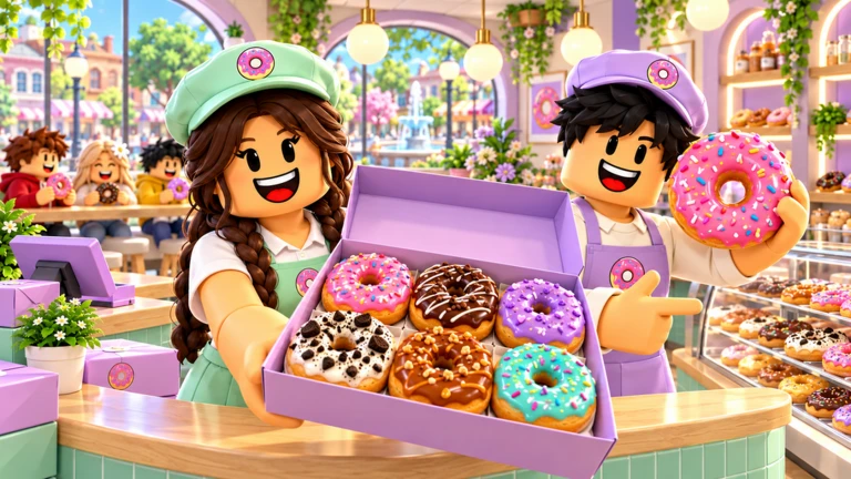 2 Player Donut Tycoon collection: 2 Player Donut Tycoon screenshot