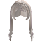 [ FREE ] ♡ : cute split pigtails with pink
