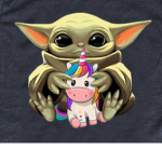 Baby Yoda loves unicorns group!!!!