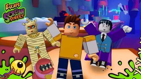Halloween Obby Escape Scream Street