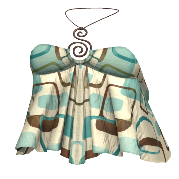 ☆ Boho 2000's Tuscan Flowy Dress