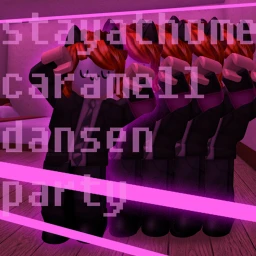 stayathome caramelldansen party icon