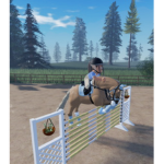 Horse riding girl