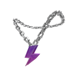 Purple Lightning Bolt chain