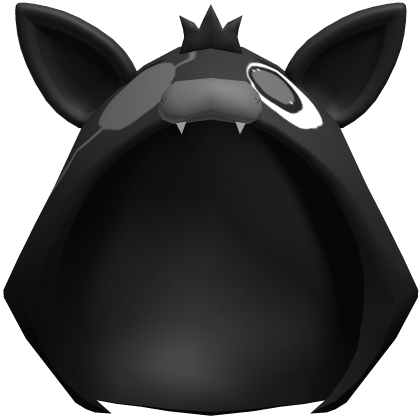 Black Foxy Chibi FNAF Plush Hood Roblox item