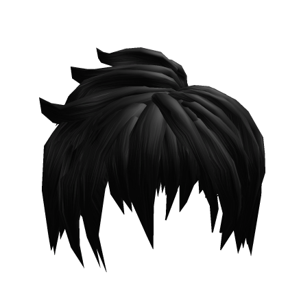 Black Messy Anime Hair Solo leveling