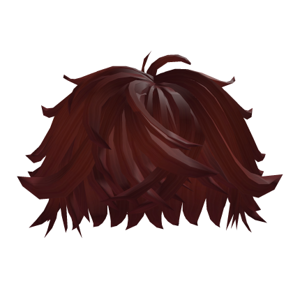 Swept Fluffy Messy Dark Red Hair 2.0 thumbnail