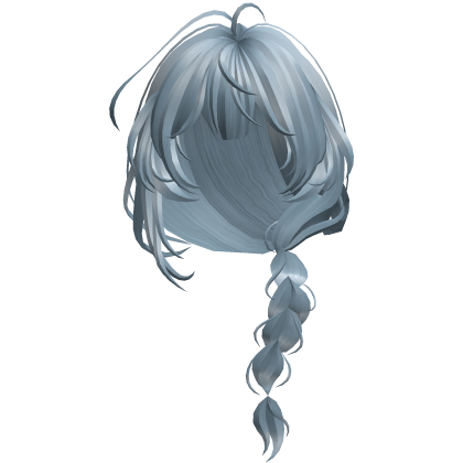 Ice Blue Side Braid