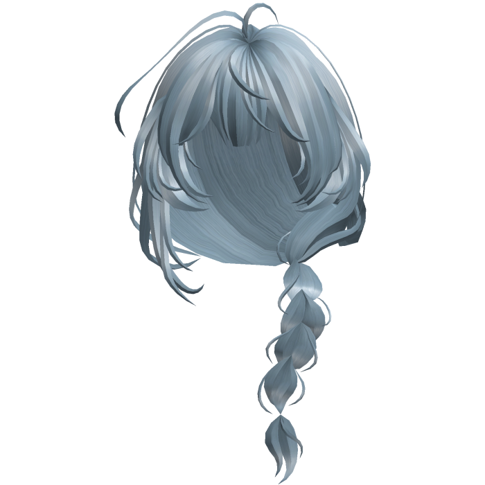 Ice Blue Side Braid
