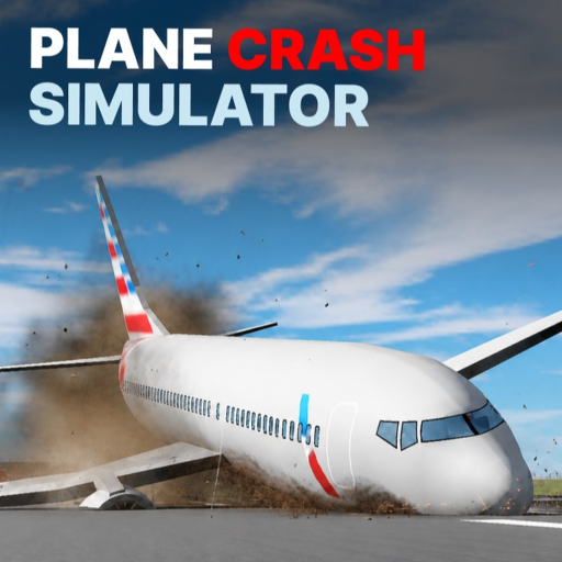 Plane crash simulator icon