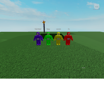 Have fun with the teletubby friends