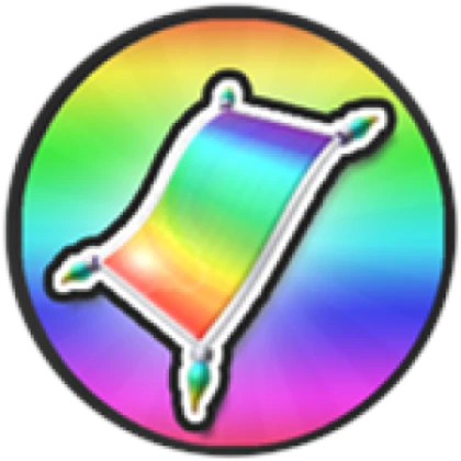 Flying Rainbow Carpet Icon