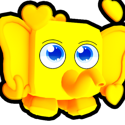 Gold Lovely Elephant
