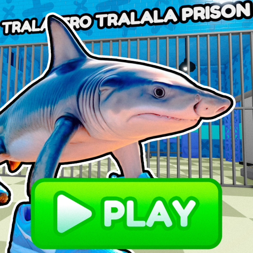 🦈 TRALALELO TRALALA'S PRISON RUN OBBY official Roblox game thumbnail