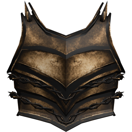Bronze Steel Thorned Knight Chestplate Roblox item