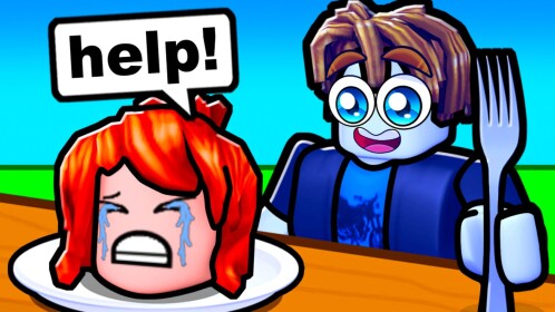 Mange-moi! (Obby de travail d'équipe pour 2 joueurs)