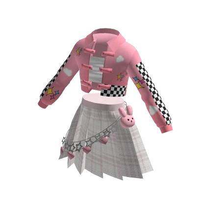 Trendy Harajuku Dress - Pink | Roblox Item - Rolimon's