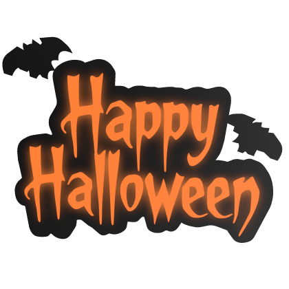 Happy Halloween Sign Roblox item