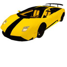 Racing game with working sports cars!