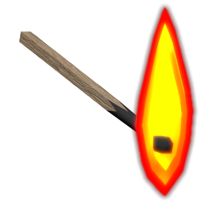 [EMISSIVE] Flaming Match Stick (mouth)
